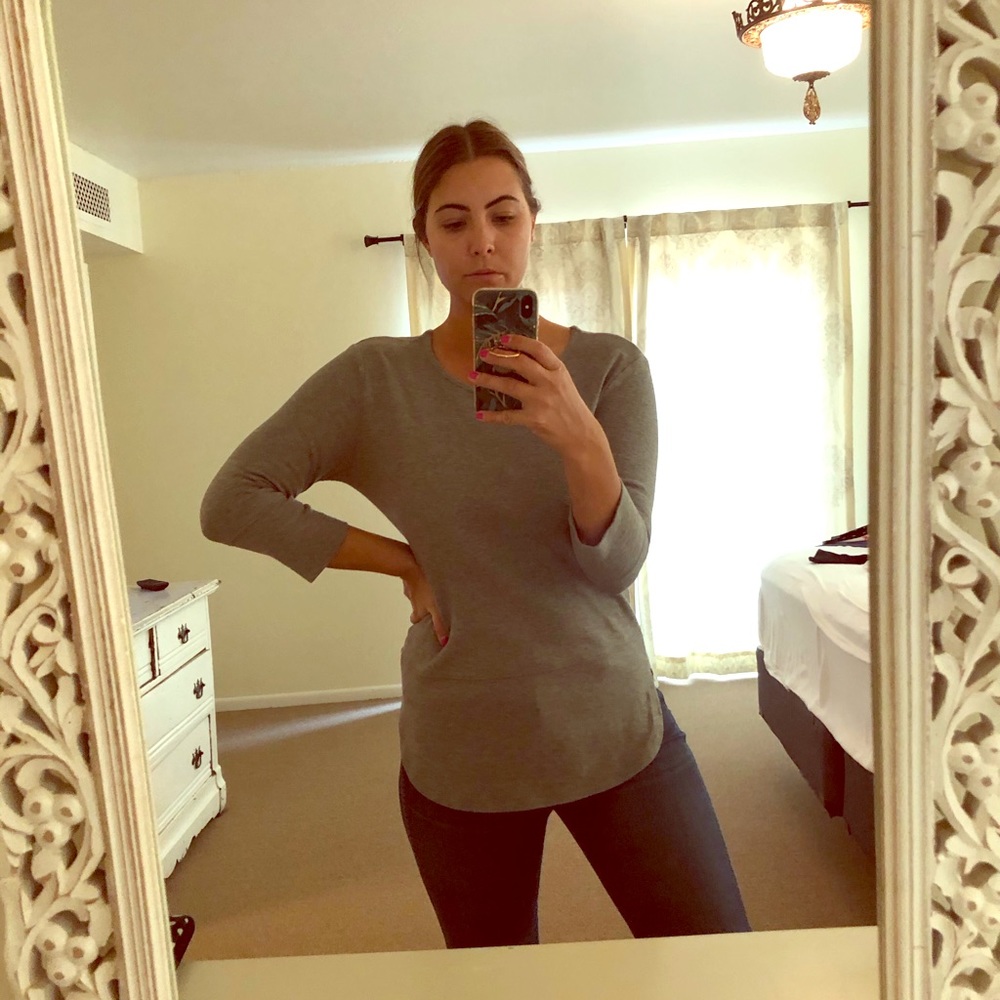 Gray Blouse